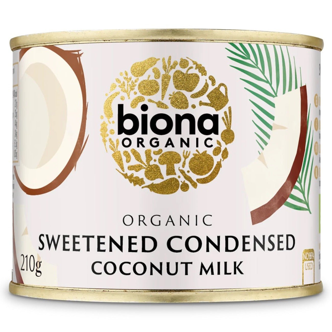 Condensed Coconut Milk Sweetened 210g - Eco Natural Products - Biona - Coconut Milk