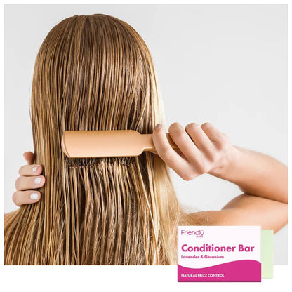 Conditioner Bar Lavender & Geranium 90g - Friendly Soap - Conditioners - Eco Natural Products