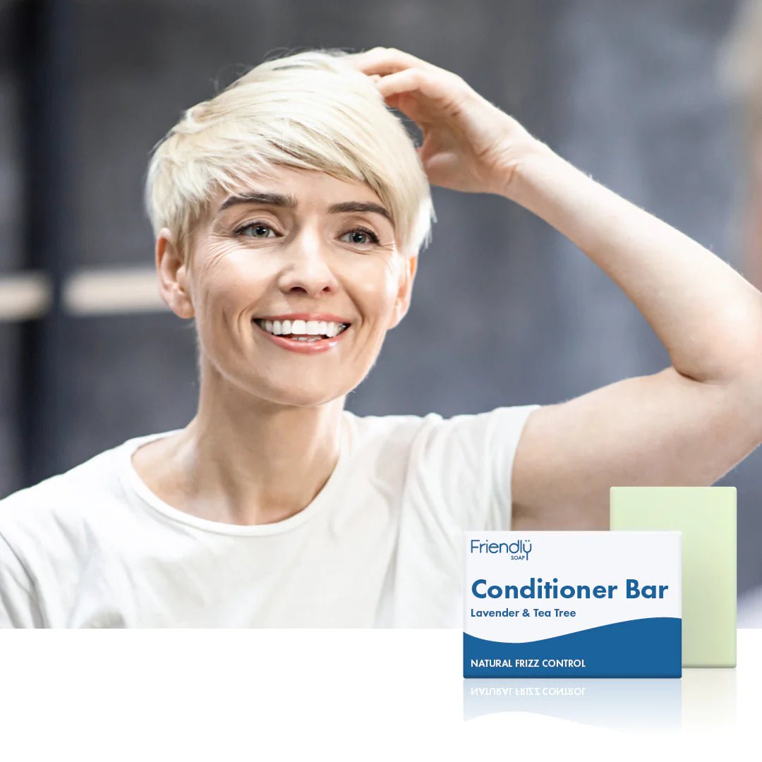 Conditioner Bar Lavender & Tea Tree 90g - Friendly Soap - Conditioners - Eco Natural Products