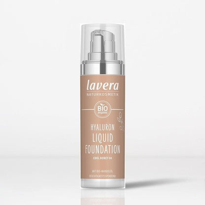 Cool Honey 04 Hyaluron Liquid Foundation SPF15 30ml - Lavera - Liquid foundation - Eco Natural Products