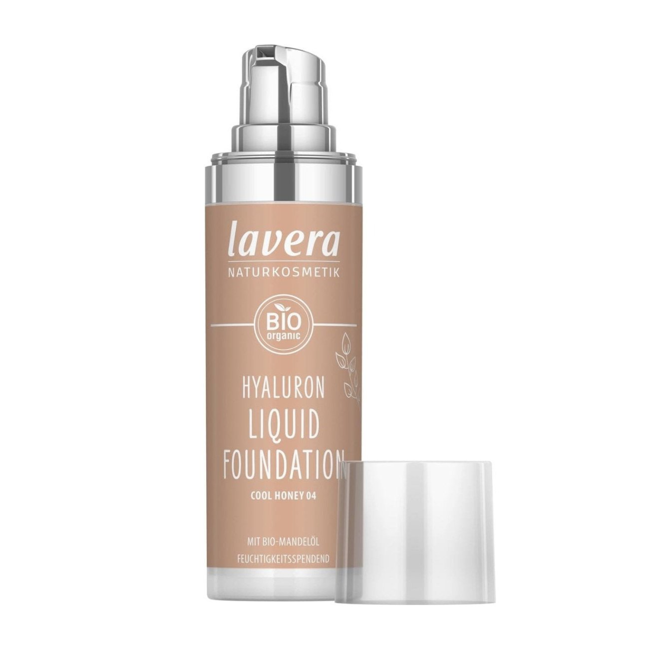 Cool Honey 04 Hyaluron Liquid Foundation SPF15 30ml - Lavera - Liquid foundation - Eco Natural Products
