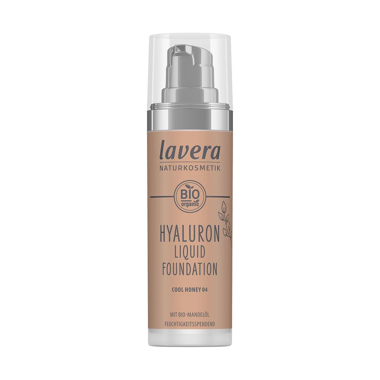 Cool Honey 04 Hyaluron Liquid Foundation SPF15 30ml - Eco Natural Products - Lavera - Liquid foundation