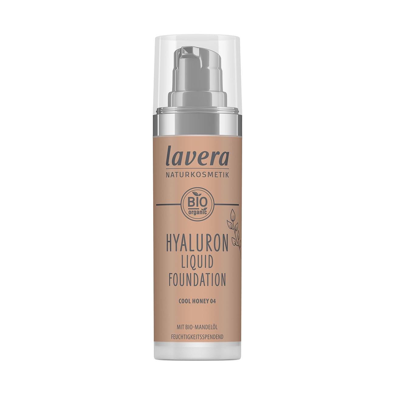 Cool Honey 04 Hyaluron Liquid Foundation SPF15 30ml - Lavera - Liquid foundation - Eco Natural Products