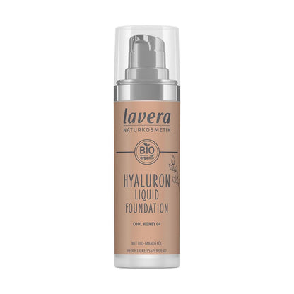 Cool Honey 04 Hyaluron Liquid Foundation SPF15 30ml - Lavera - Liquid foundation - Eco Natural Products