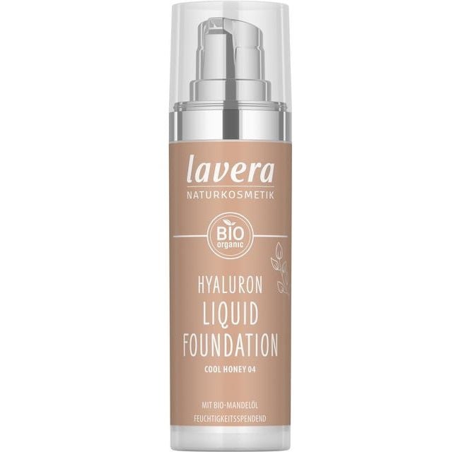 Cool Honey 04 Hyaluron Liquid Foundation SPF15 30ml - Eco Natural Products - Lavera - Liquid foundation