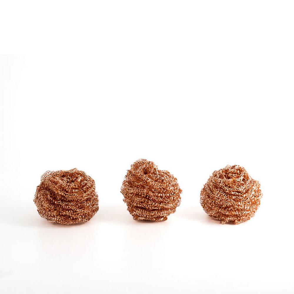 Copper Scourers Recyclable Pack of 3 60g - Eco Natural Products - Seep - Scourers