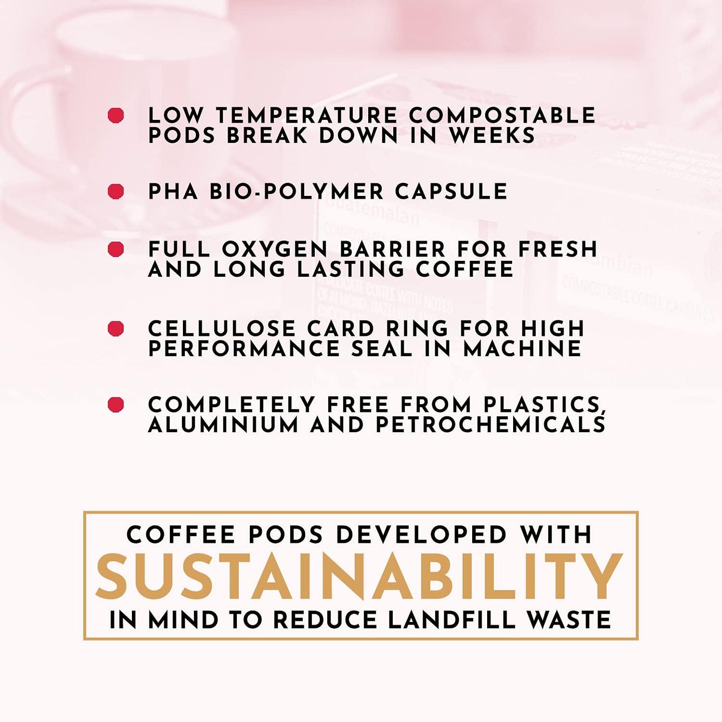 Costa Rican Coffee Capsules x 10 - Eden Project - Coffee - Eco Natural Products