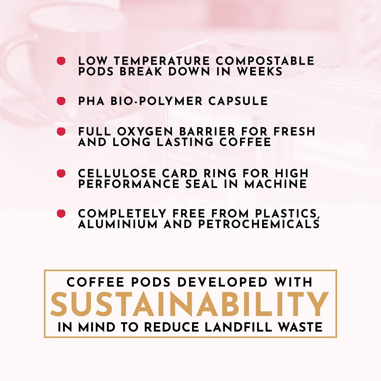 Costa Rican Coffee Capsules x 10 - Eden Project - Coffee - Eco Natural Products