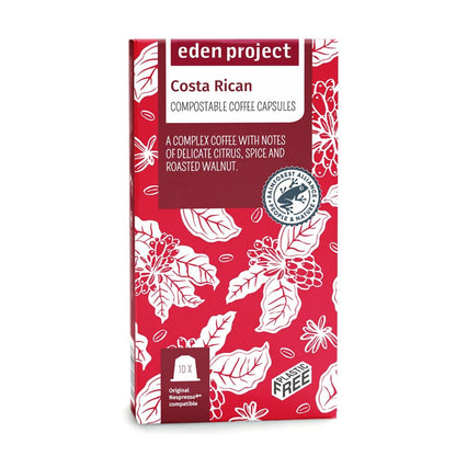 Costa Rican Coffee Capsules x 10 - Eden Project - Coffee - Eco Natural Products