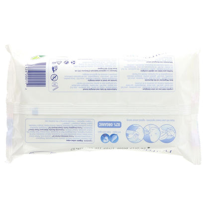 Cotton Baby Wipes 50 Per Pack - Natracare - Wipes - Eco Natural Products