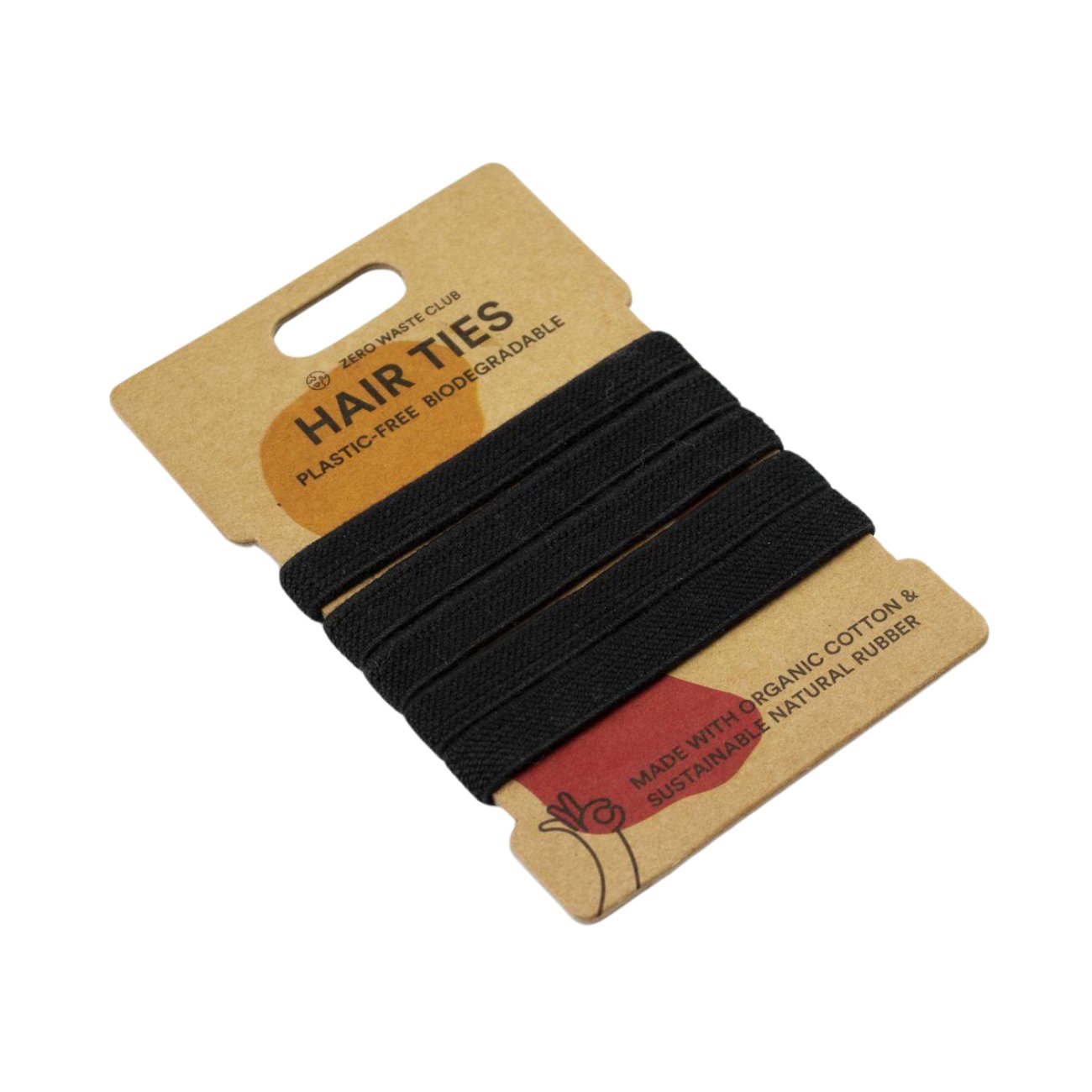 Cotton Hair Ties - Zero Waste Club - Hair Styling Products - Eco Natural Products