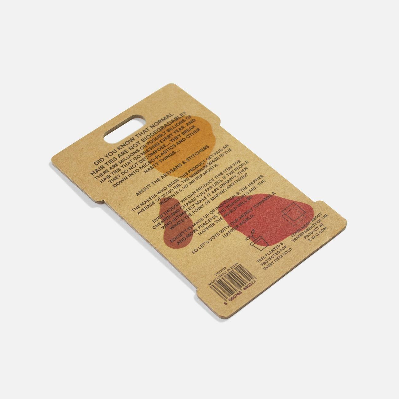 Cotton Hair Ties - Zero Waste Club - Hair Styling Products - Eco Natural Products