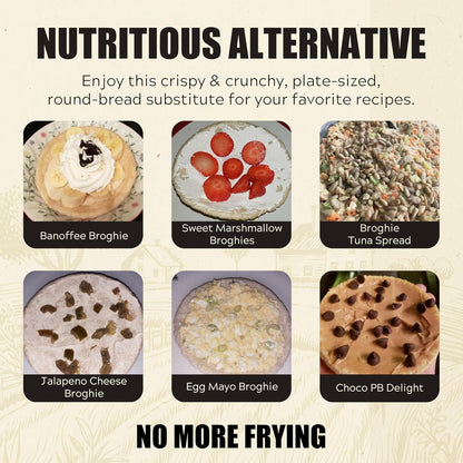 Crackers Wheat Broghies 75g - Broghies - Crackers - Eco Natural Products