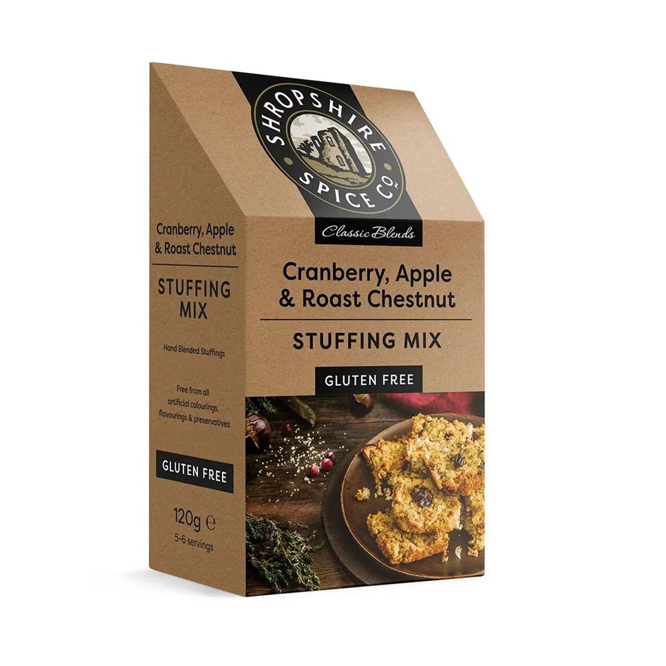 Cranberry Apple & Chestnut Stuffing Christmas 120g - Shropshire Spice - Stuffing Mix - Shropshire Spice