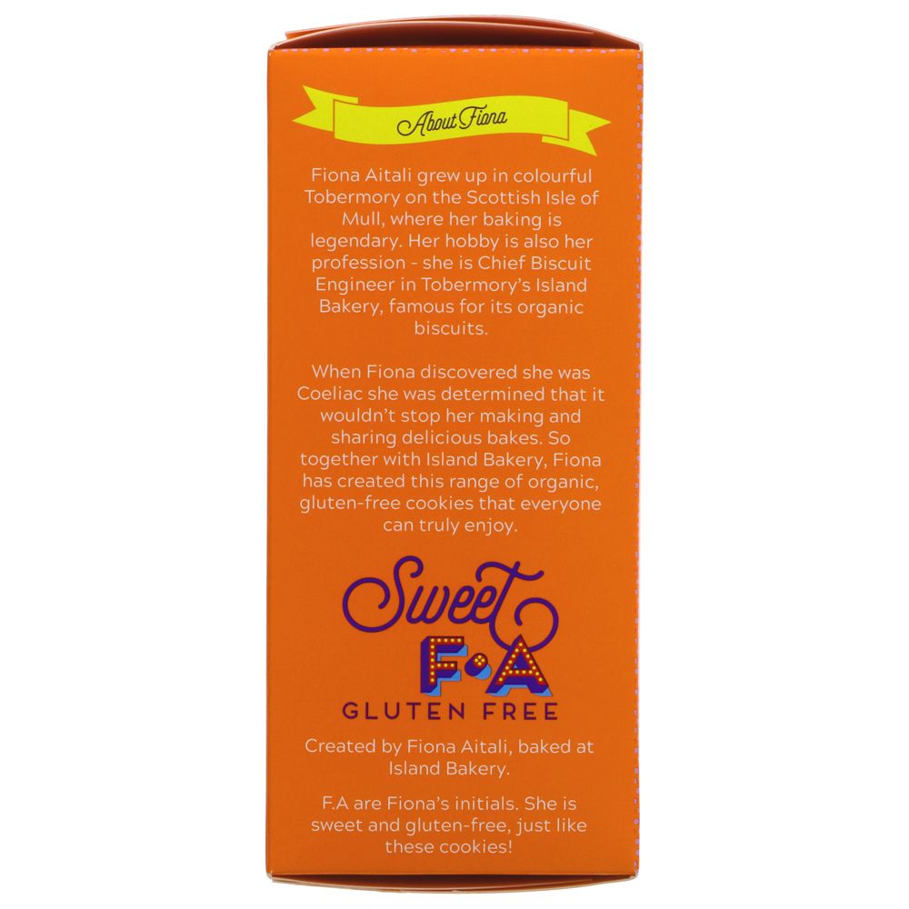 Cranberry & Orange Cookies 125g - Sweet FA - Cookies - Eco Natural Products