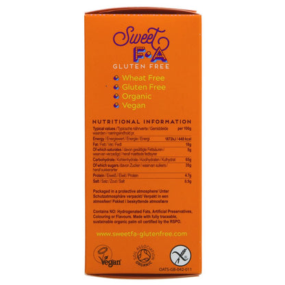 Cranberry & Orange Cookies 125g - Sweet FA - Cookies - Eco Natural Products