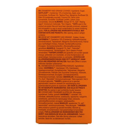 Cranberry & Orange Cookies 125g - Sweet FA - Cookies - Eco Natural Products