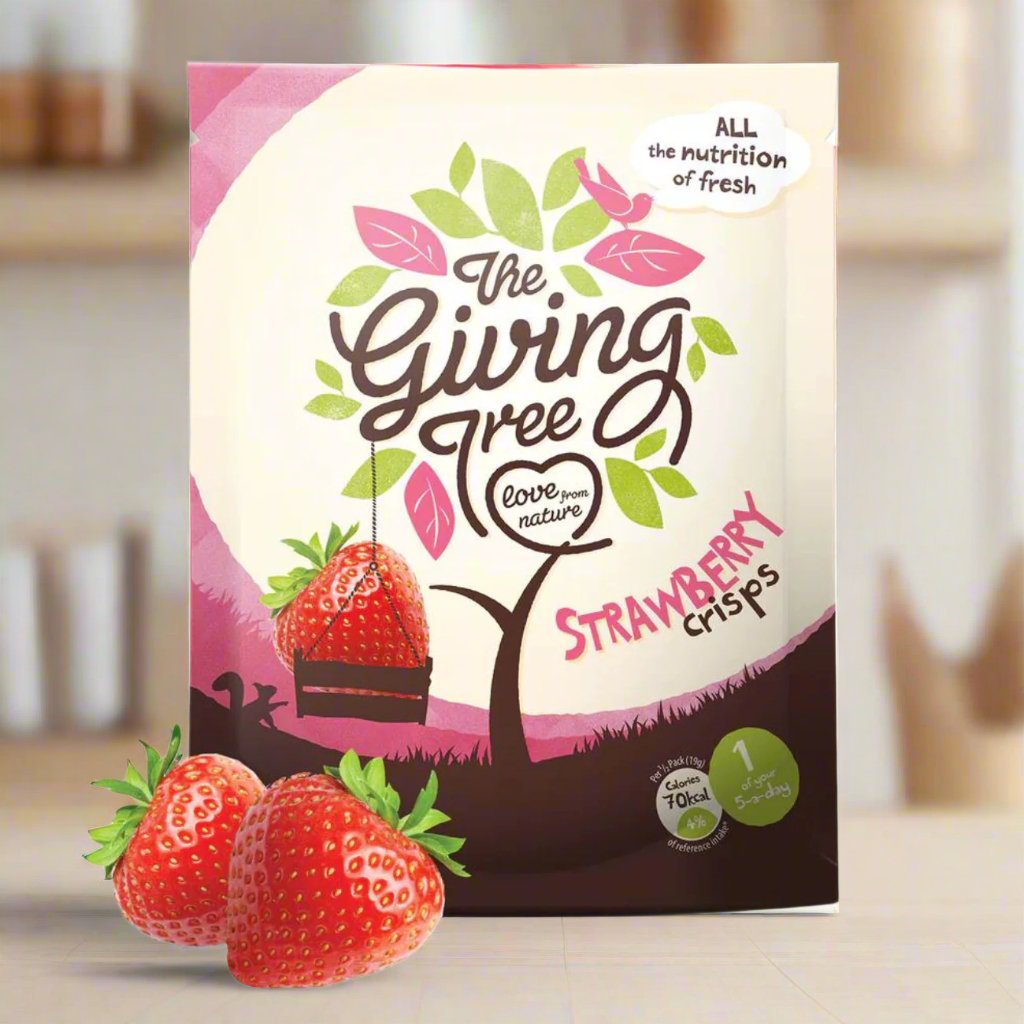 Crisps Freeze Dried Strawberry 38g - Giving Tree Ventures - Dried Fruits - Eco Natural Products