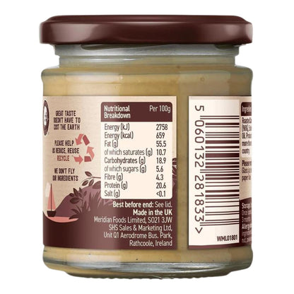 Crunchy Cashew Butter 170g - Meridian - Spread - Eco Natural Products