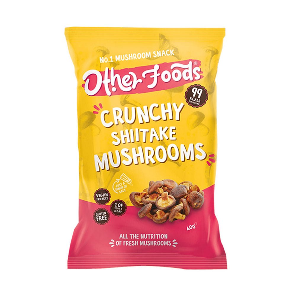 Crunchy Shiitake Mushrooms 40g - Eco Natural Products - Other Foods - Snack