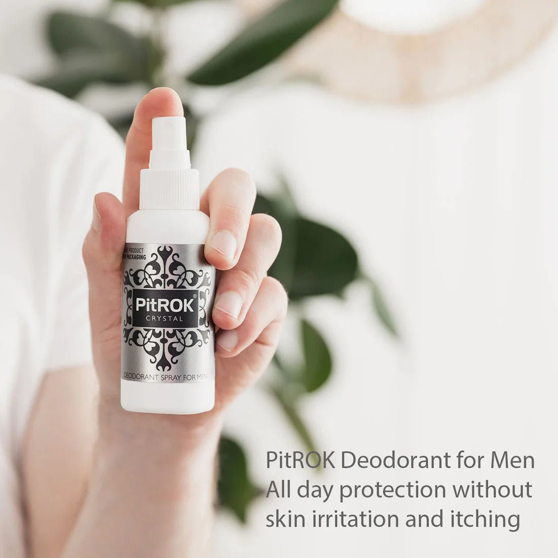Crystal Deodorant Spray For Men 100ml - Pitrok - Deodorants - Pitrok