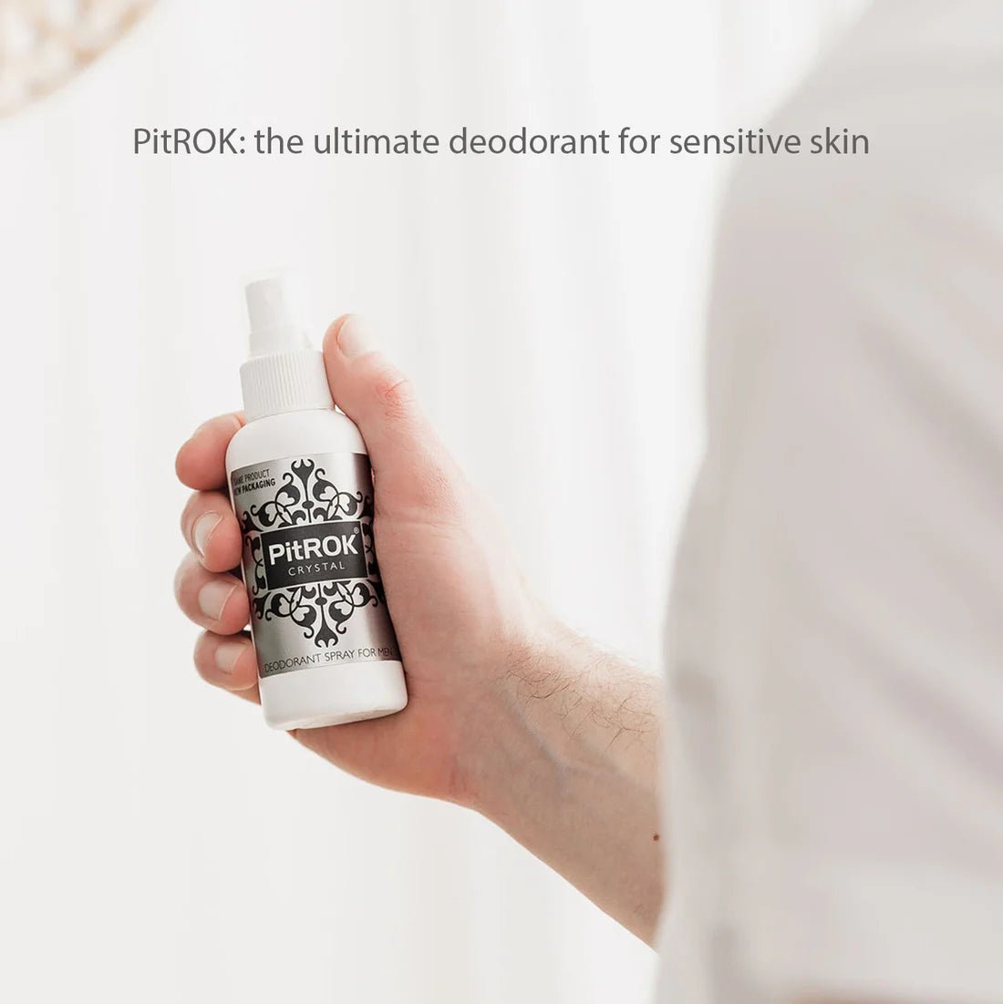 Crystal Deodorant Spray For Men 100ml - Pitrok - Deodorants - Pitrok