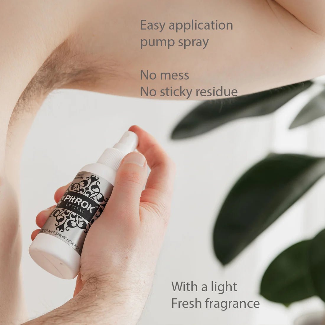 Crystal Deodorant Spray For Men 100ml - Pitrok - Deodorants - Pitrok