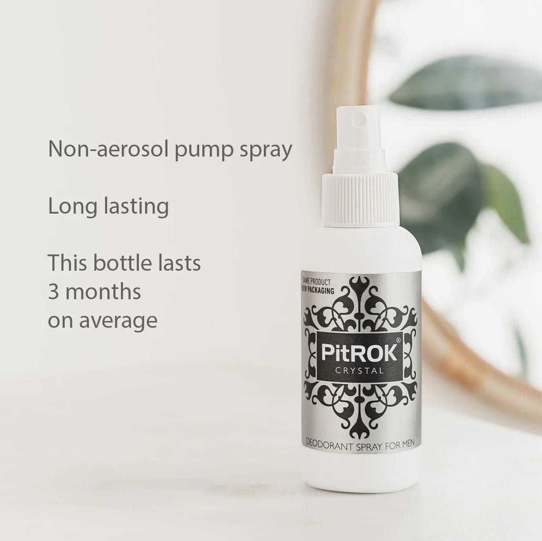 Crystal Deodorant Spray For Men 100ml - Pitrok - Deodorants - Pitrok