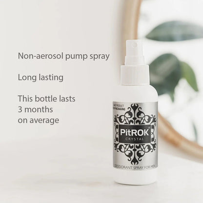 Crystal Deodorant Spray For Men 100ml - Pitrok - Deodorants - Pitrok