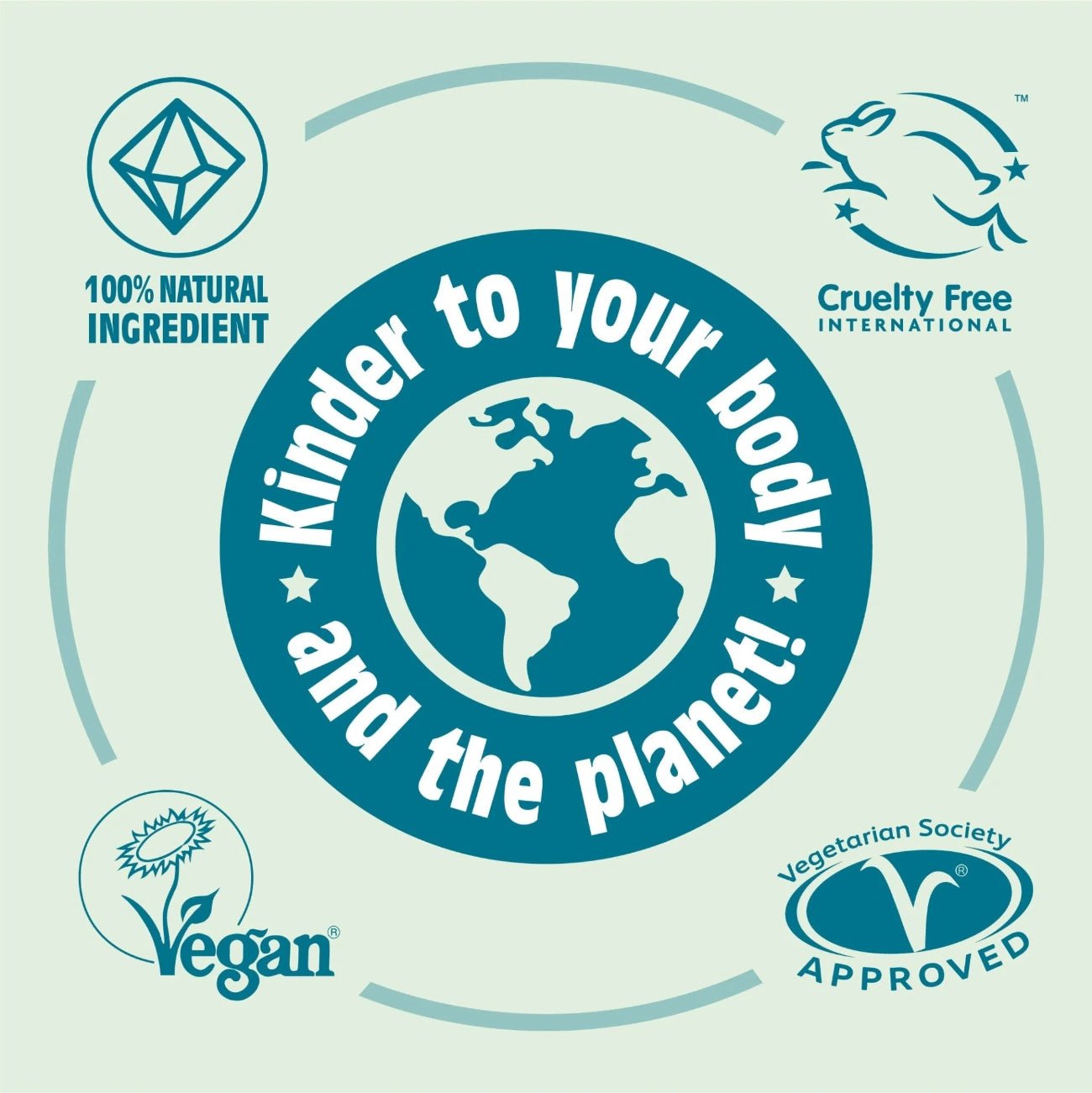 Crystal Deodorant Stone Unscented 50g - Salt Of the Earth - Deodorants - Eco Natural Products