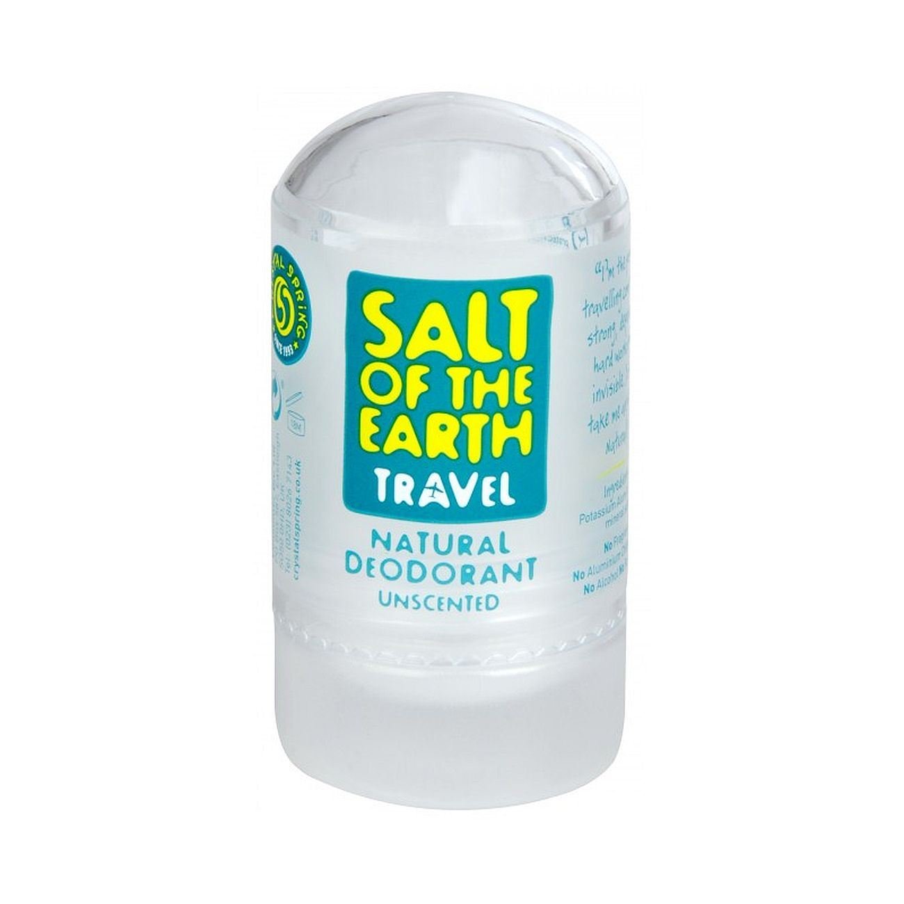 Crystal Deodorant Stone Unscented 50g - Eco Natural Products - Salt Of the Earth - Deodorant