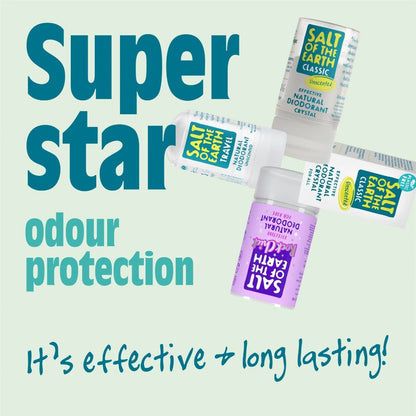 Crystal Deodorant Stone Unscented 50g - Salt Of the Earth - Deodorants - Eco Natural Products