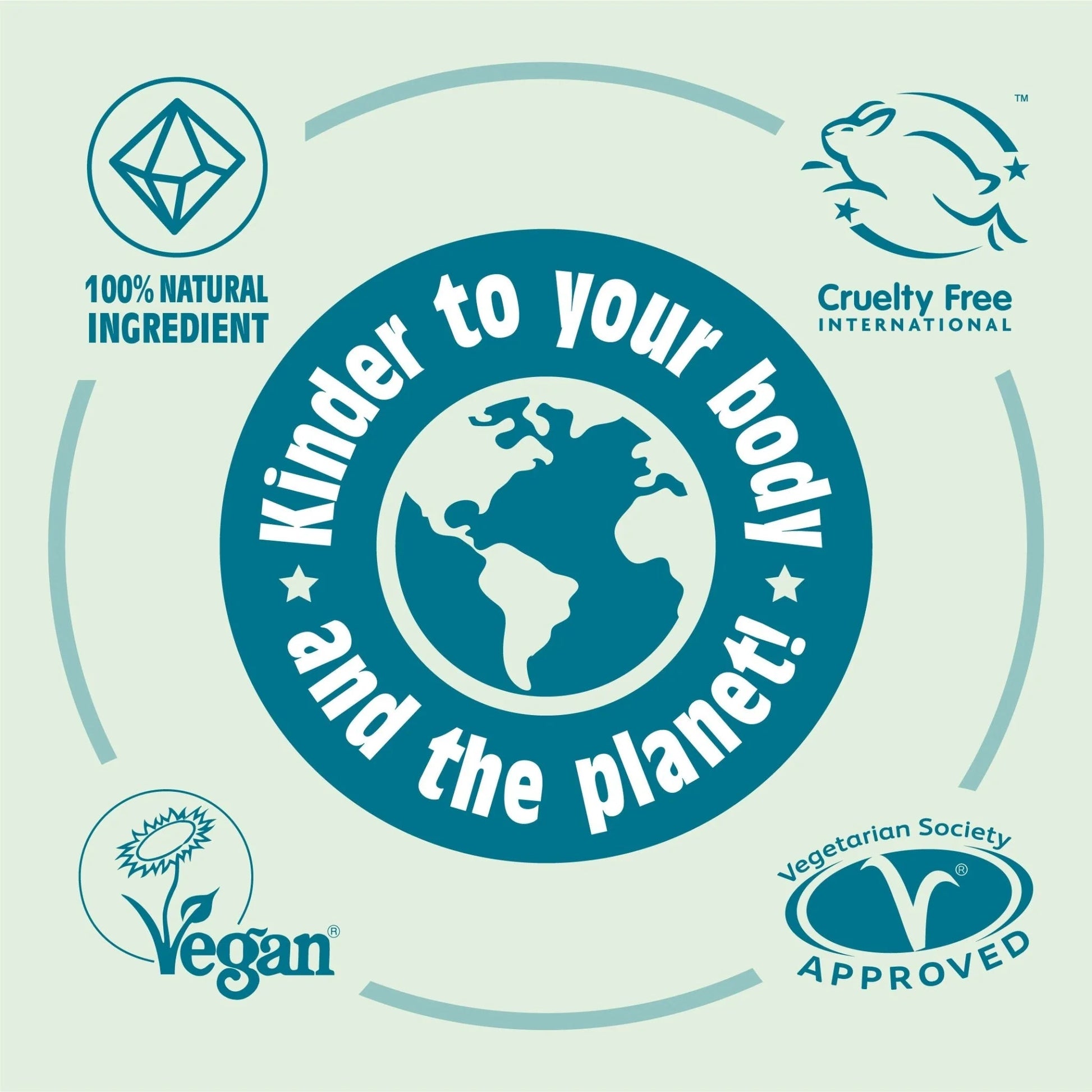 Crystal Deodorant Stone Unscented 90g - Salt Of the Earth - Deodorant - Eco Natural Products