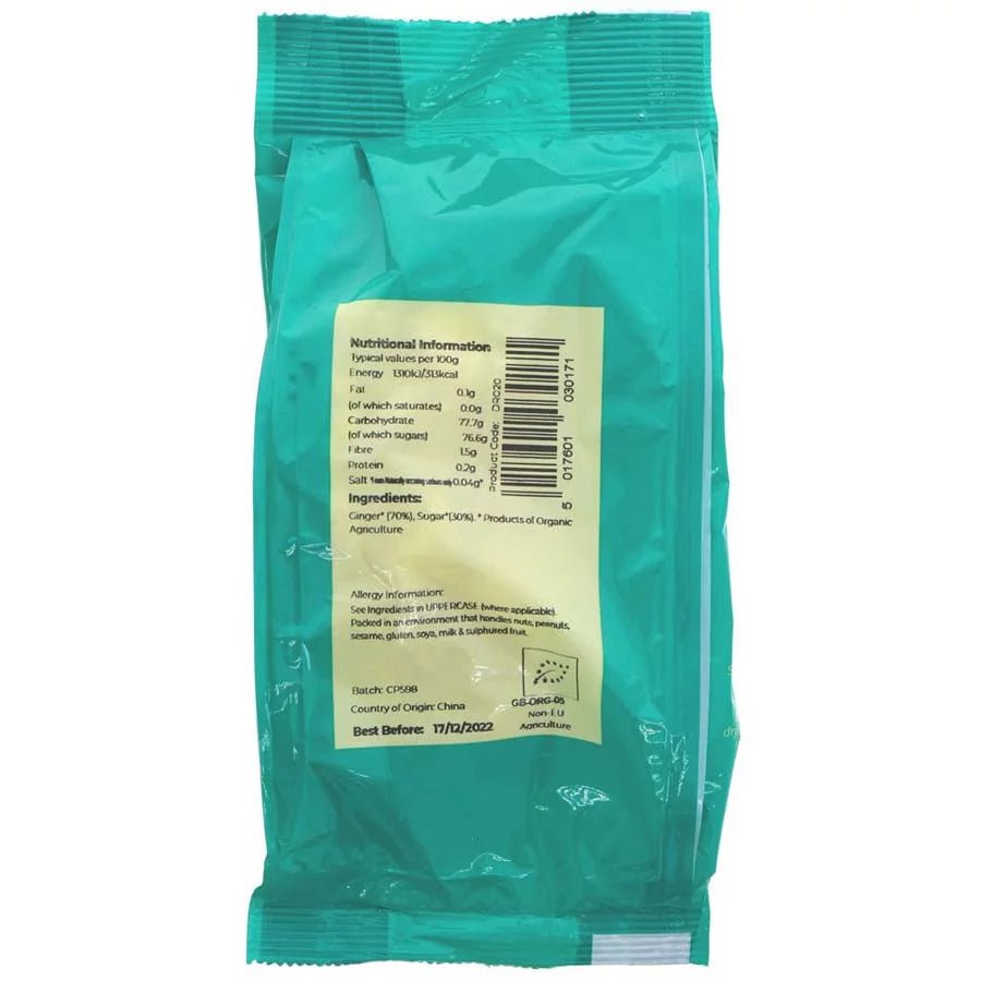 Crystallised Ginger 250g - Suma - Snack - Eco Natural Products