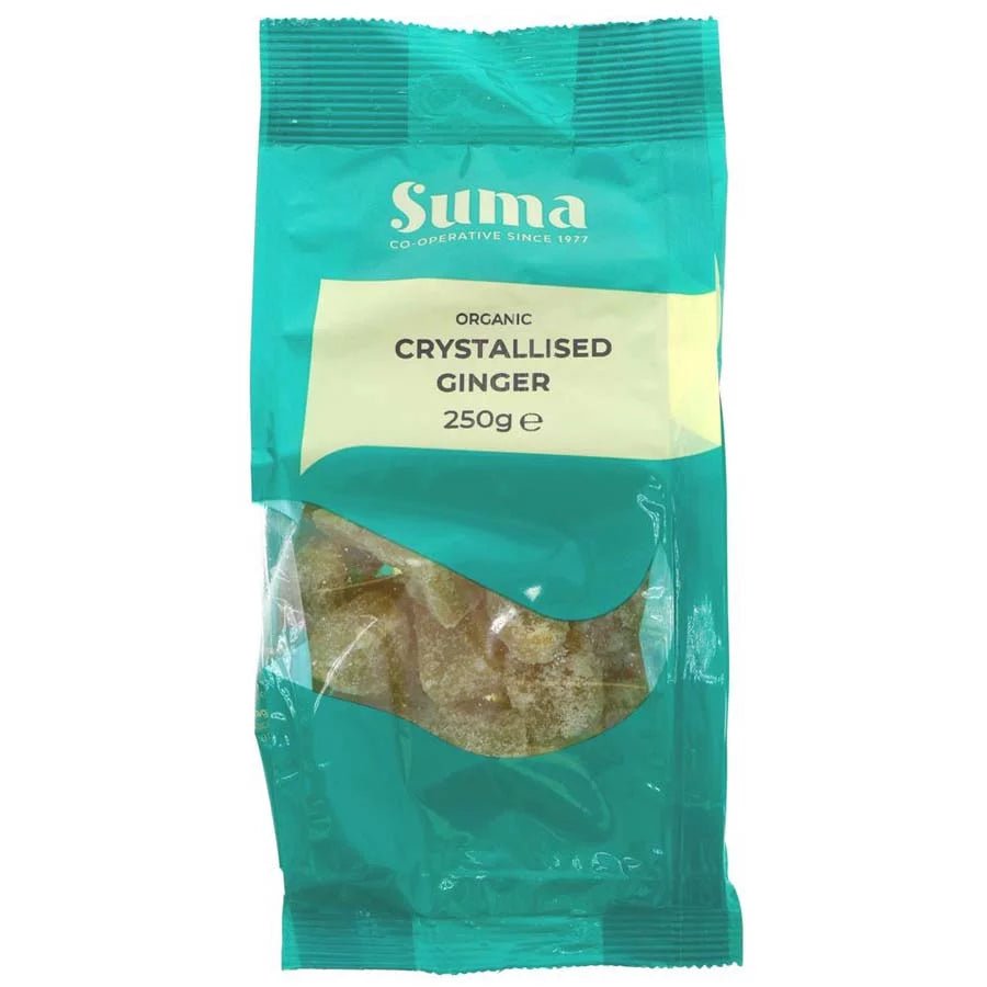 Crystallised Ginger 250g - Suma - Snack - Eco Natural Products