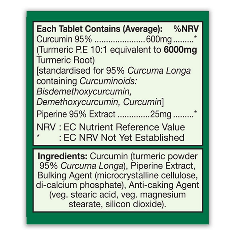 Curcumin 3 30 Tablets - HealthAid - Food Supplement - Eco Natural Products