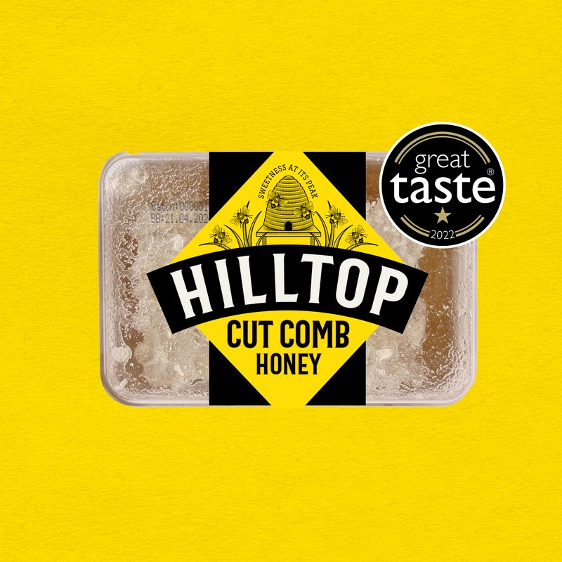 Cut Comb Honey Slab 200g - Eco Natural Products - Hilltop Honey - Honey