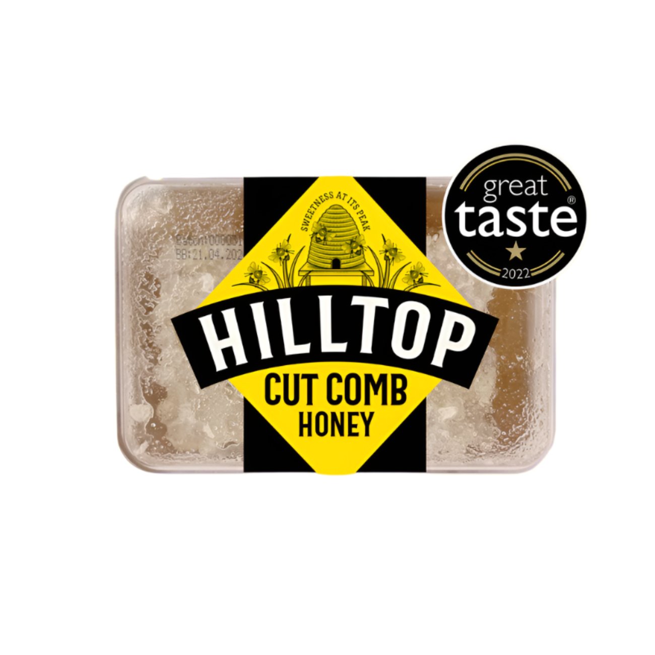 Cut Comb Honey Slab 200g - Eco Natural Products - Hilltop Honey - Honey