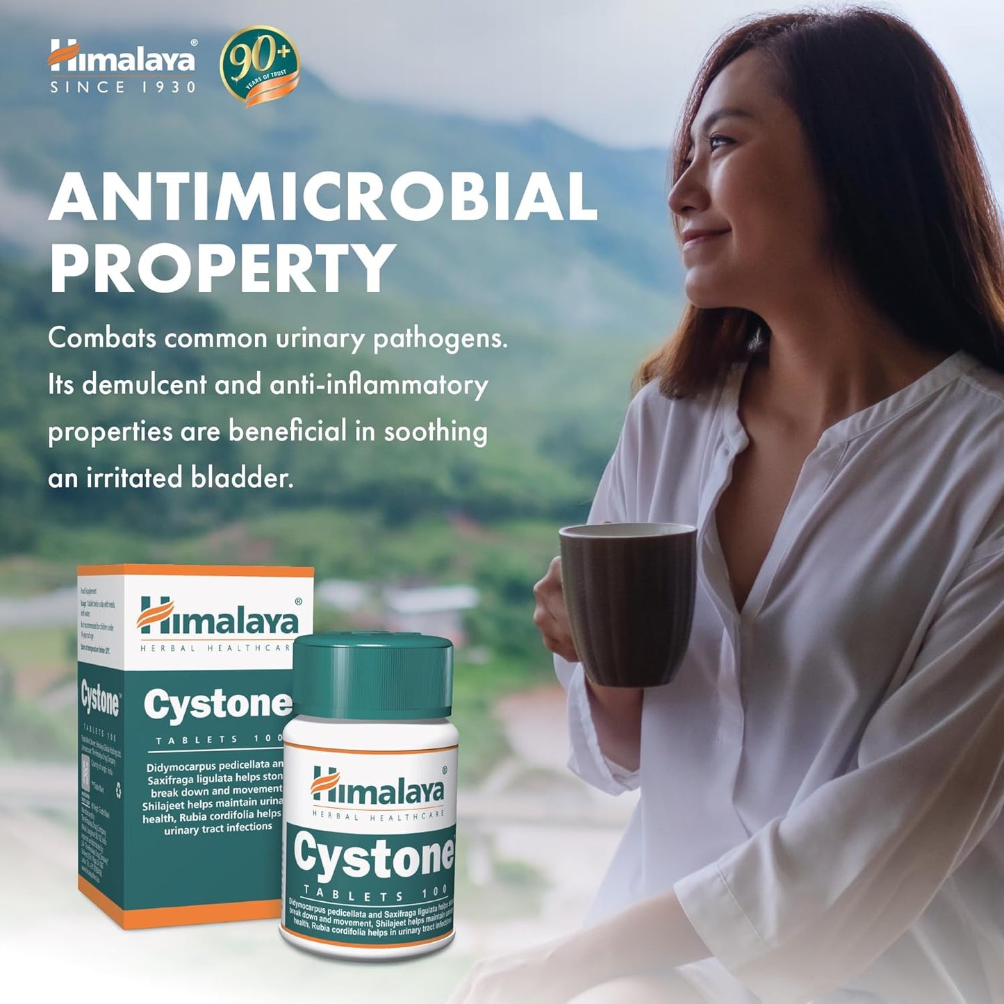 Cystone 100 tablets - Himalaya Herbals - Supplements - Eco Natural Products