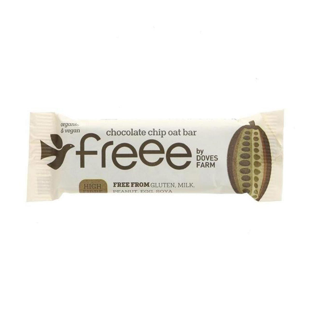 Organic Chocolate Chip Gluten Free Oat Bar 35g BBE 10.08.2026