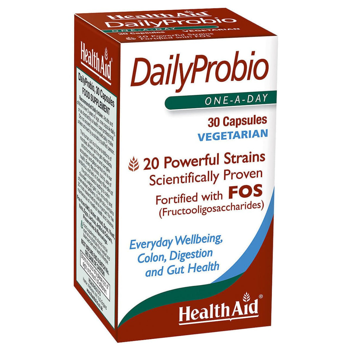 DailyProbio 30 Capsules - HealthAid - Digestive Supplements - HealthAid