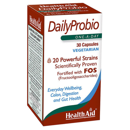 DailyProbio 30 Capsules - HealthAid - Digestive Supplements - HealthAid