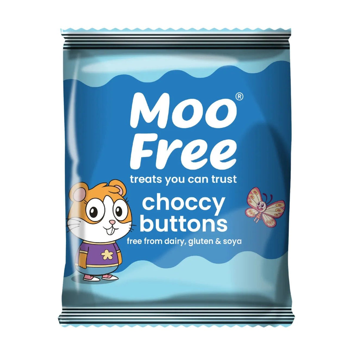 Dairy Free & Vegan Milk Chocolate Buttons 25g BBE 04.12.2025 - Moo Free - Chocolates - Moo Free