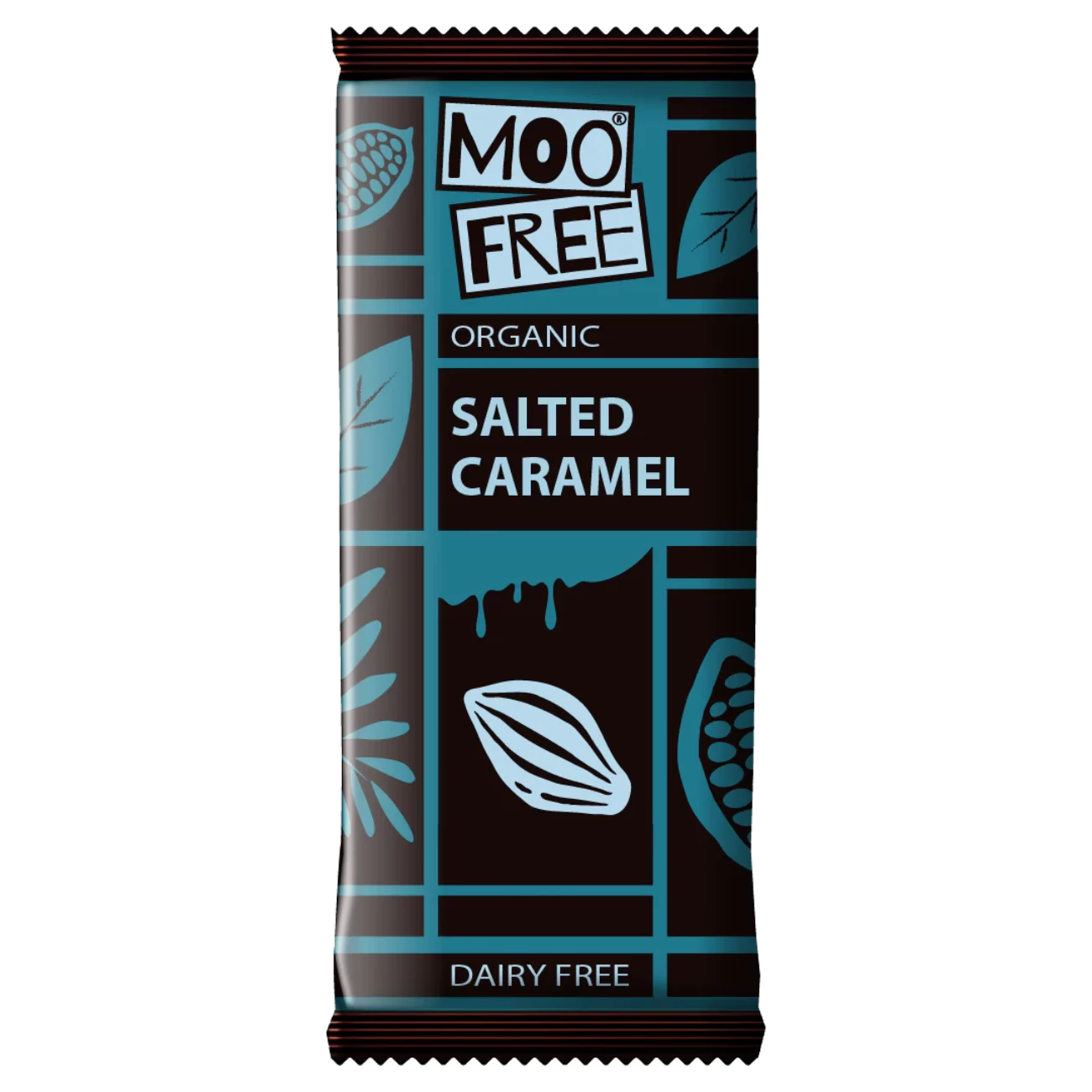 Organic Sea Salt & Caramel Vegan & Dairy Free Premium Bar 80g