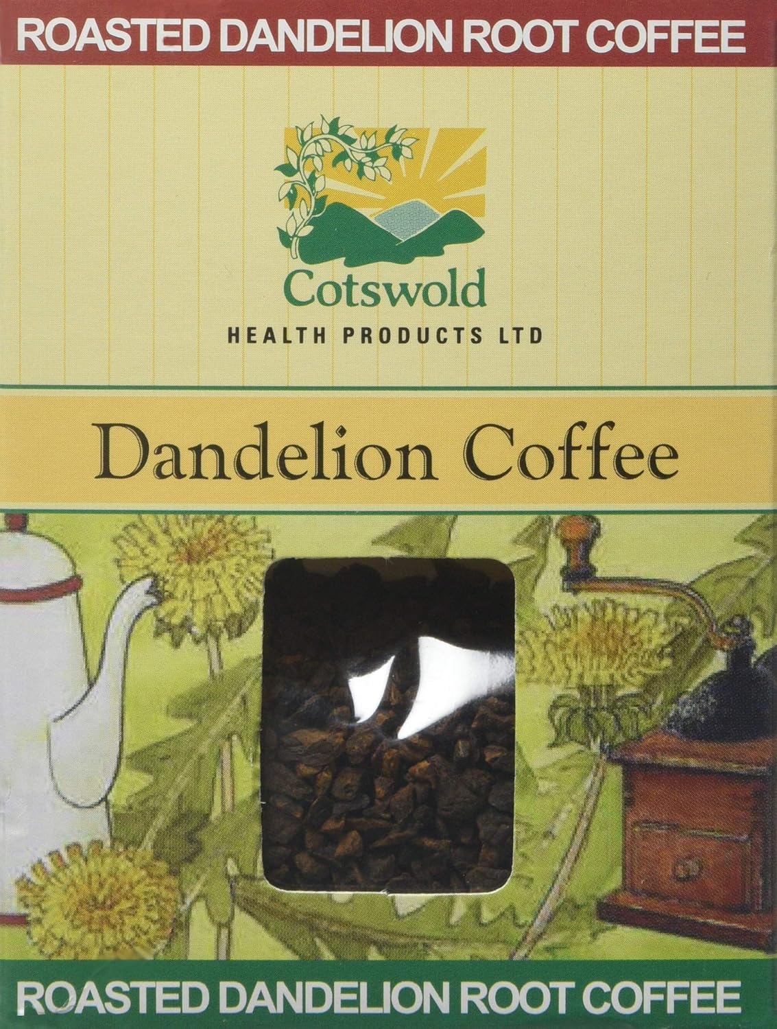 Dandelion Coffee 100g - Eco Natural Products - Cotswold Health Products - Coffee Substitute