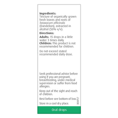 Dandelion Drops 50ml - A. Vogel - Herbal Supplements - Eco Natural Products