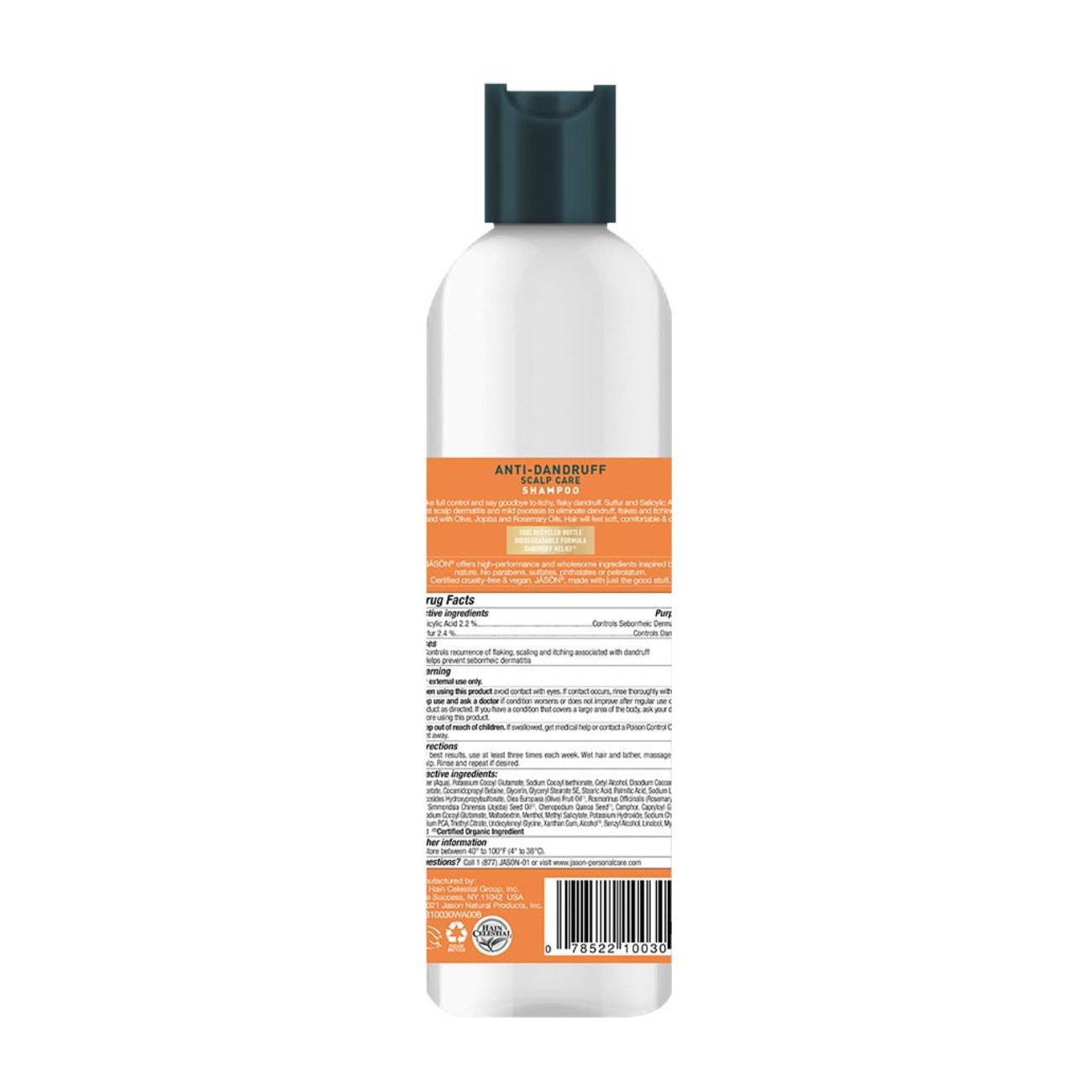 Dandruff Relief Treatment Shampoo 355ml - Jason - Shampoo - Eco Natural Products