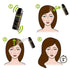 Dark Brown Root Touch Up Spray 75ml - Eco Natural Products - BioKap - Hair Color