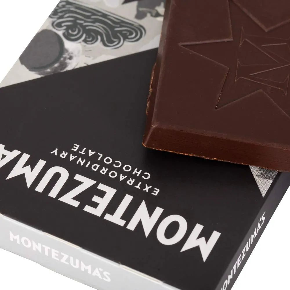 Dark Chocolate Absolute Black 100% Cocoa 90g - Montezumas Chocolate - Chocolate Bar - Montezumas Chocolate