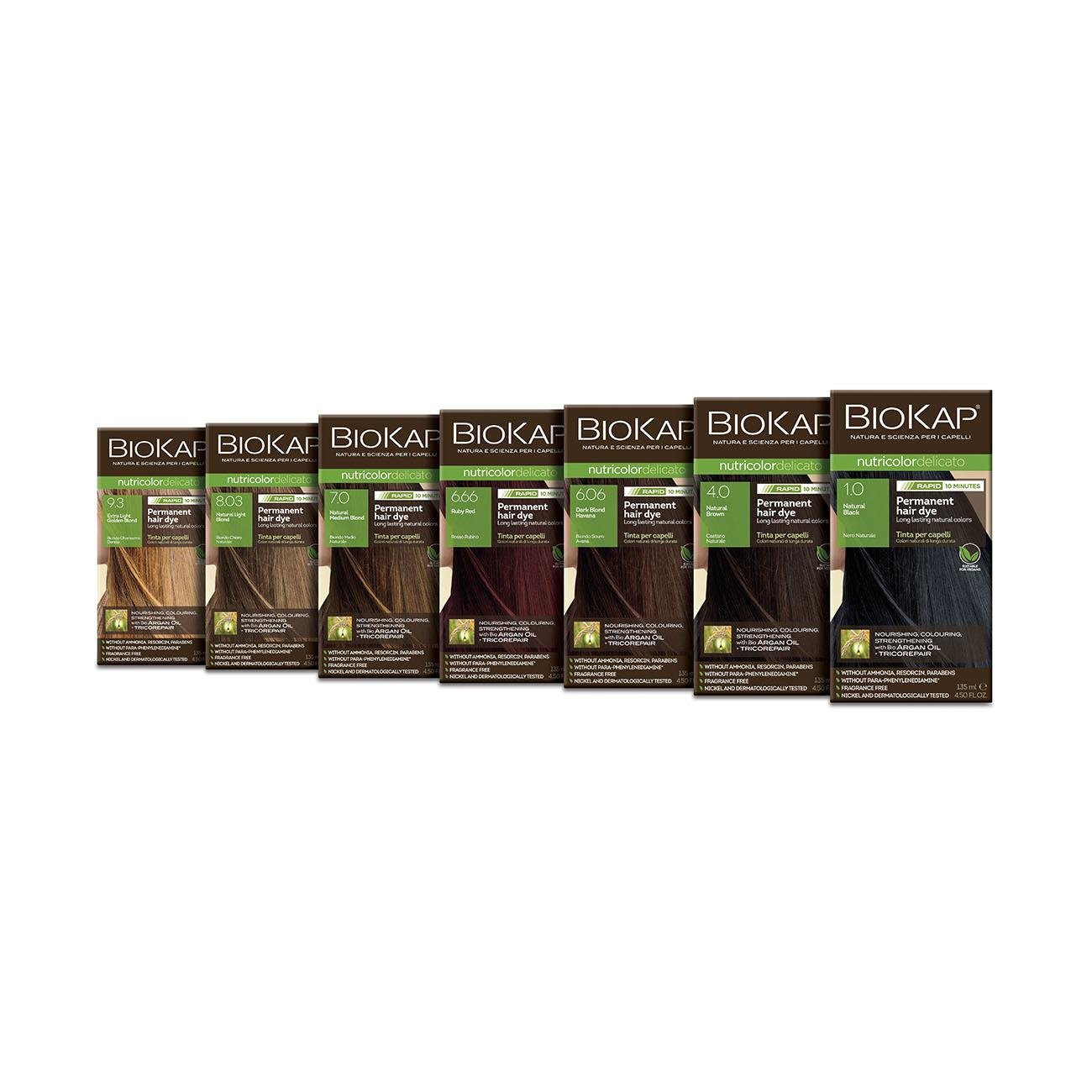 Dark Chocolate Chestnut 2.9 Rapid Permanent Hair Dye 140ml - BioKap - Hair Color - Eco Natural Products